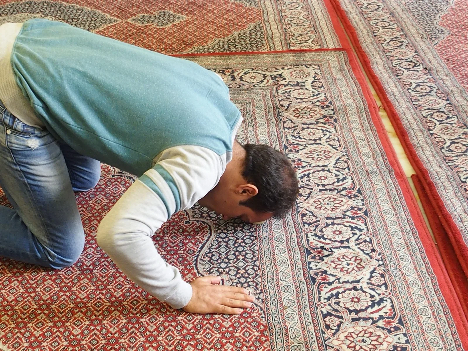 The five daily prayers (Salah)
